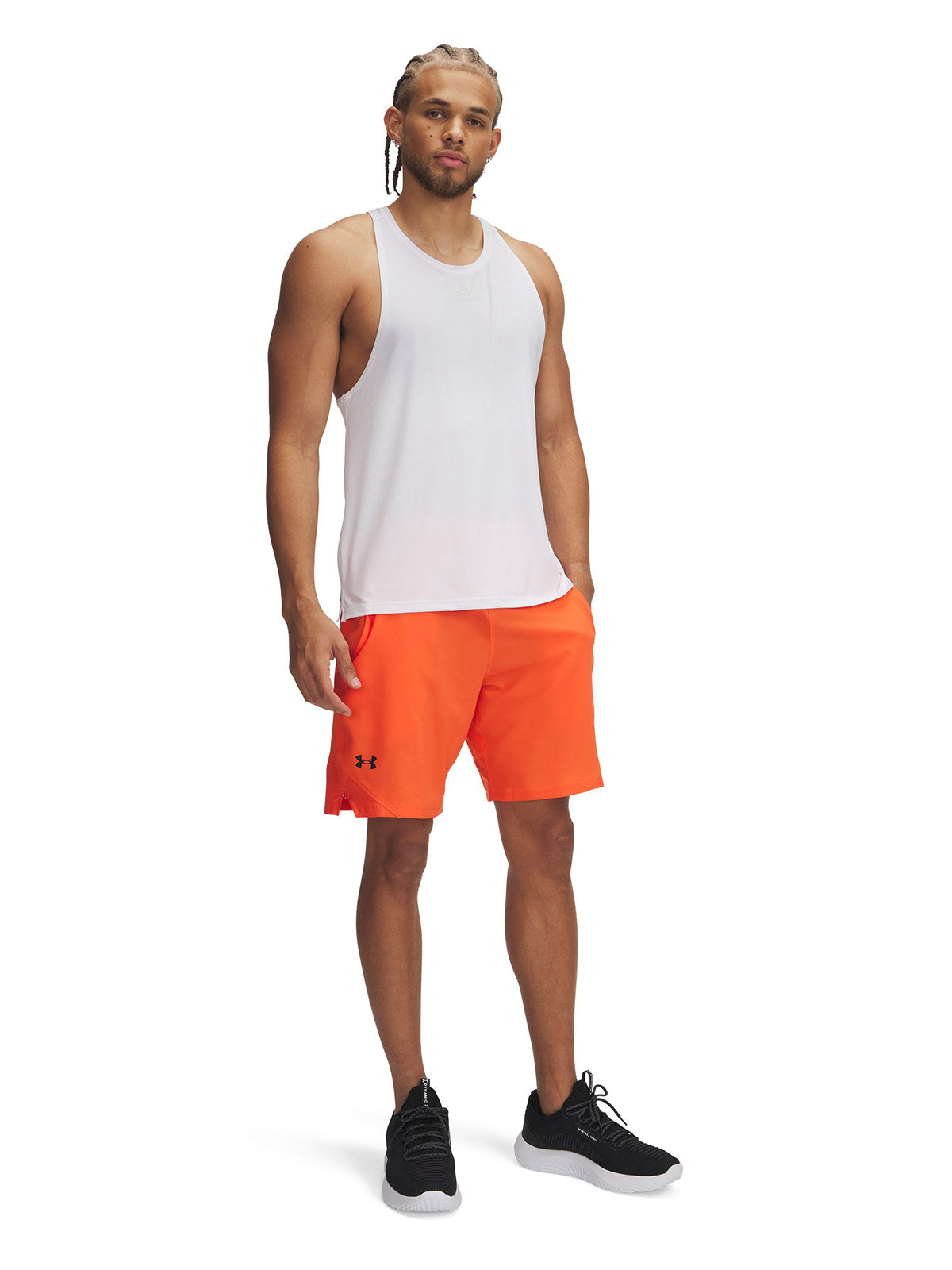 Shorts Under Armour vanish woven naranjo para hombre