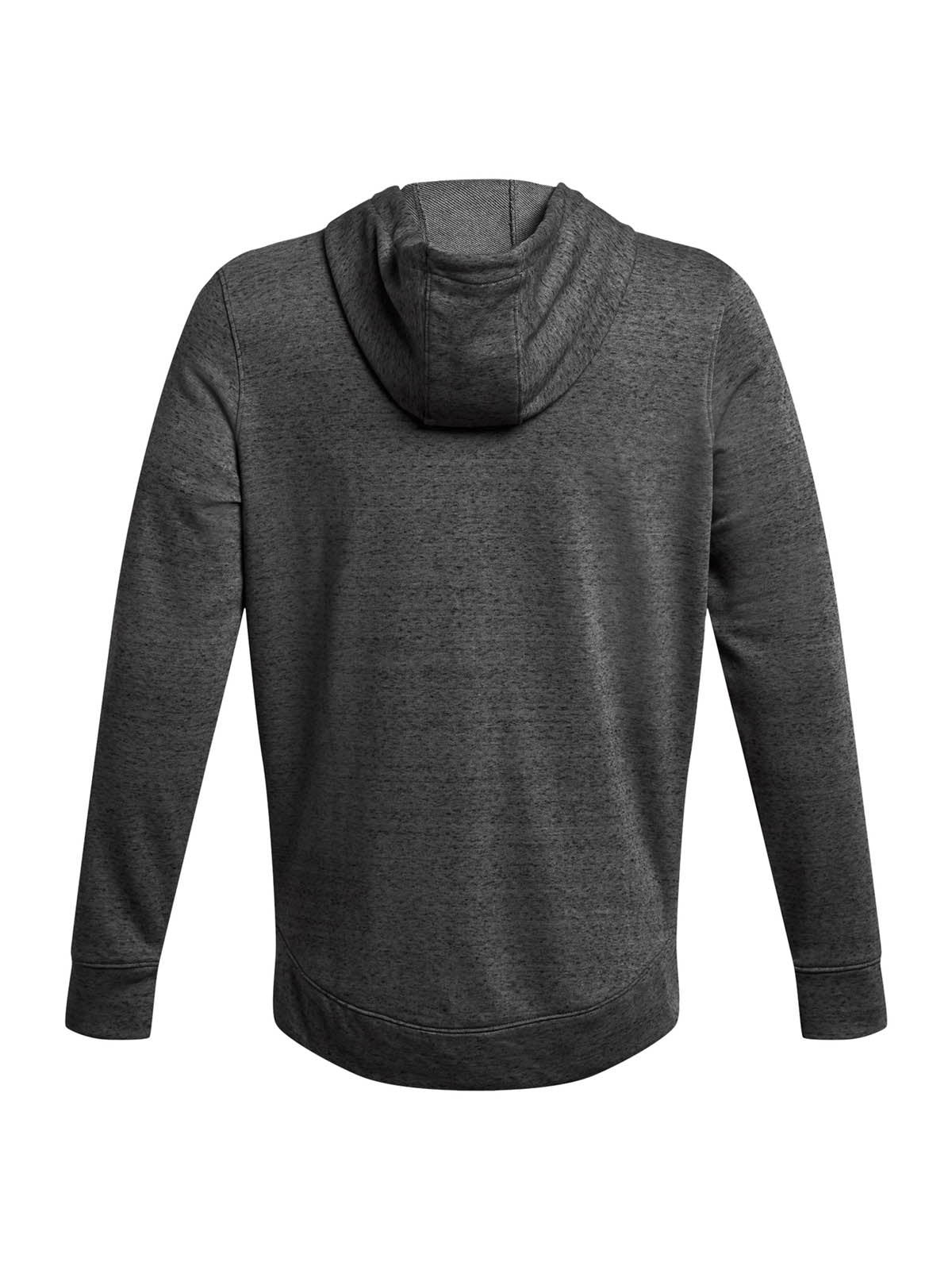 Poleron Lifestyle para hombre Rival Terry Full-Zip gris Under Armour