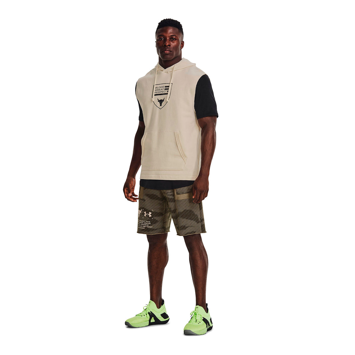Shorts Project Rock Heavyweight Terry para hombre