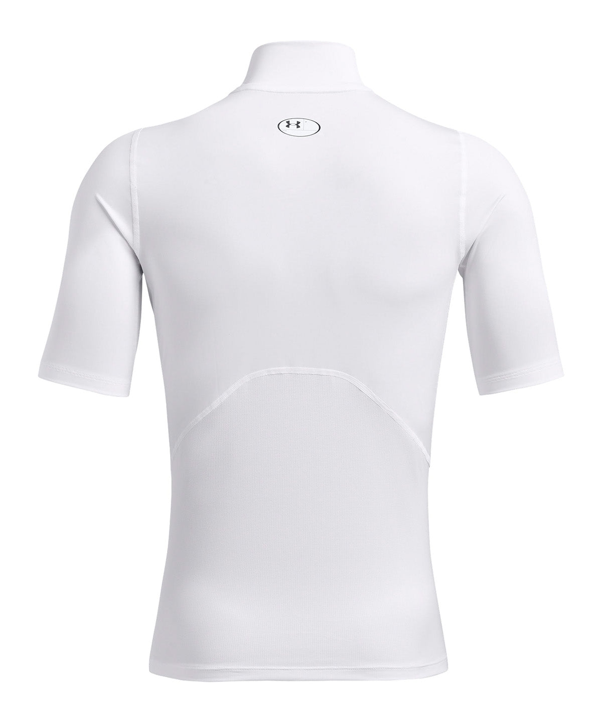 Primera capa superior UA HeatGear Mock blanco para hombre