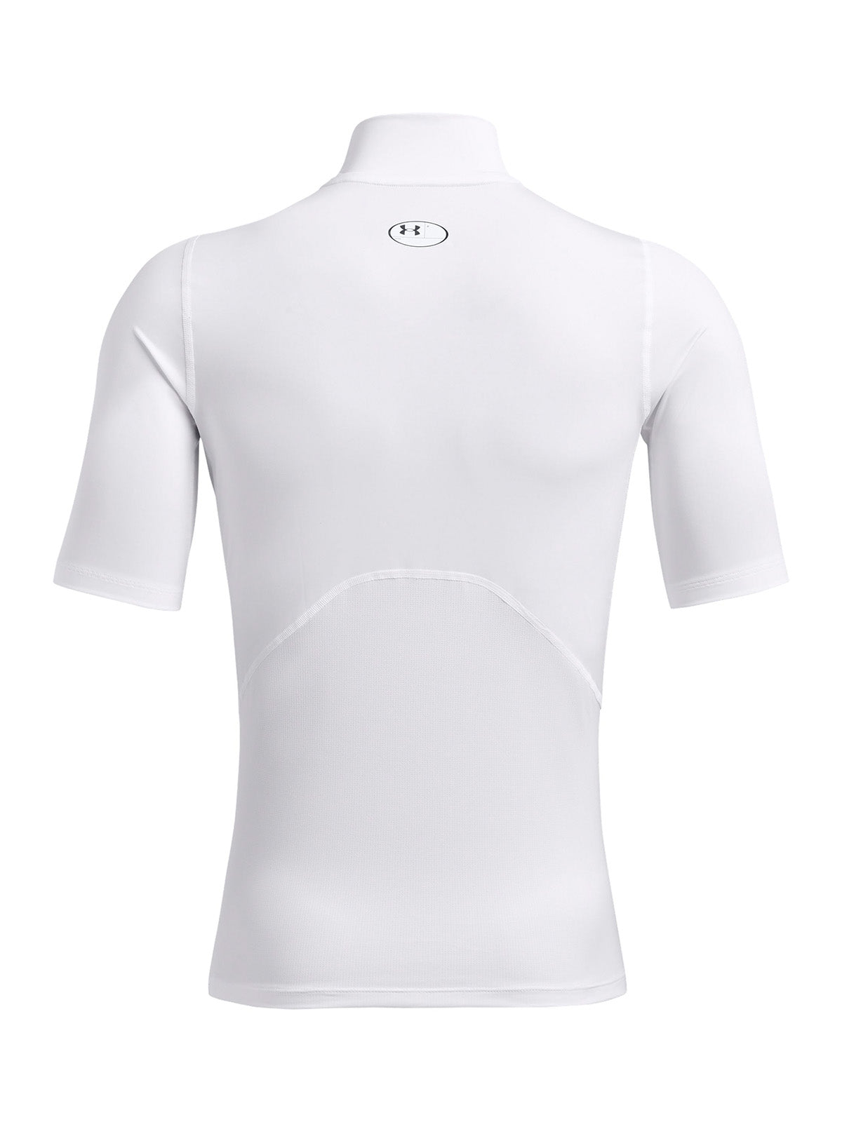 Primera capa superior UA HeatGear Mock blanco para hombre