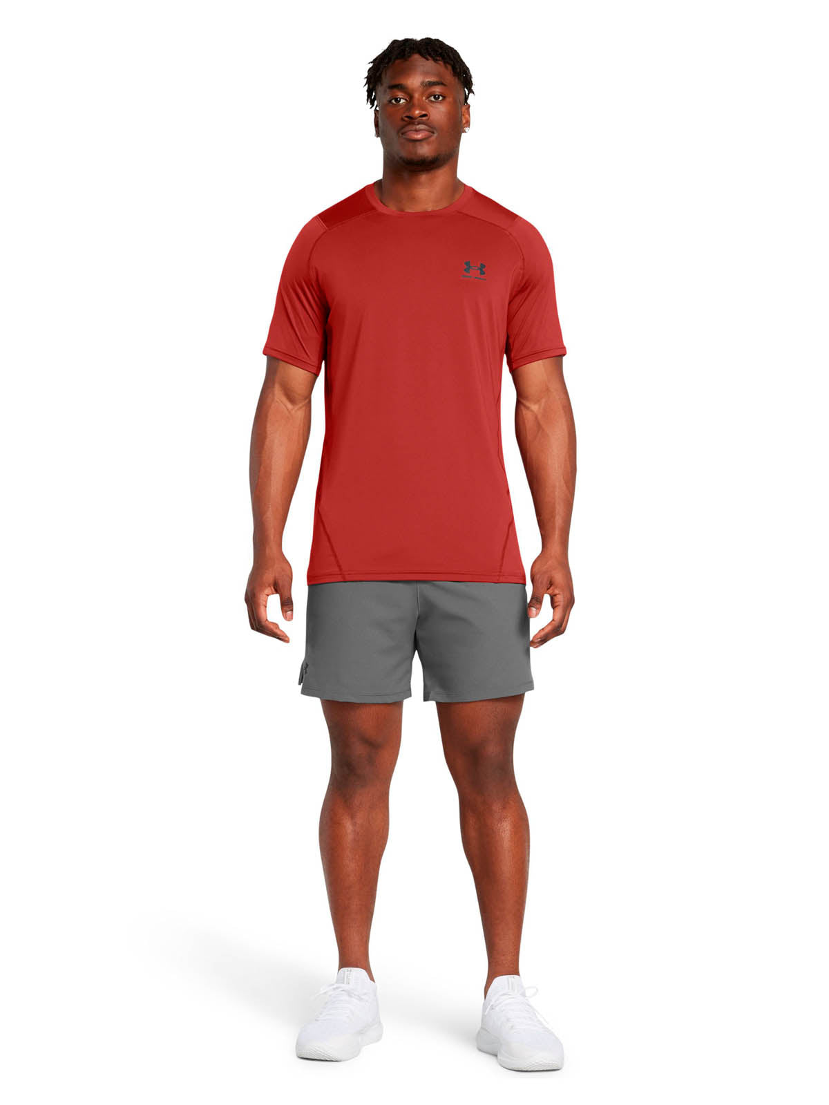 Short de entrenamiento para hombre Vanish Woven 6" gris Under Armour