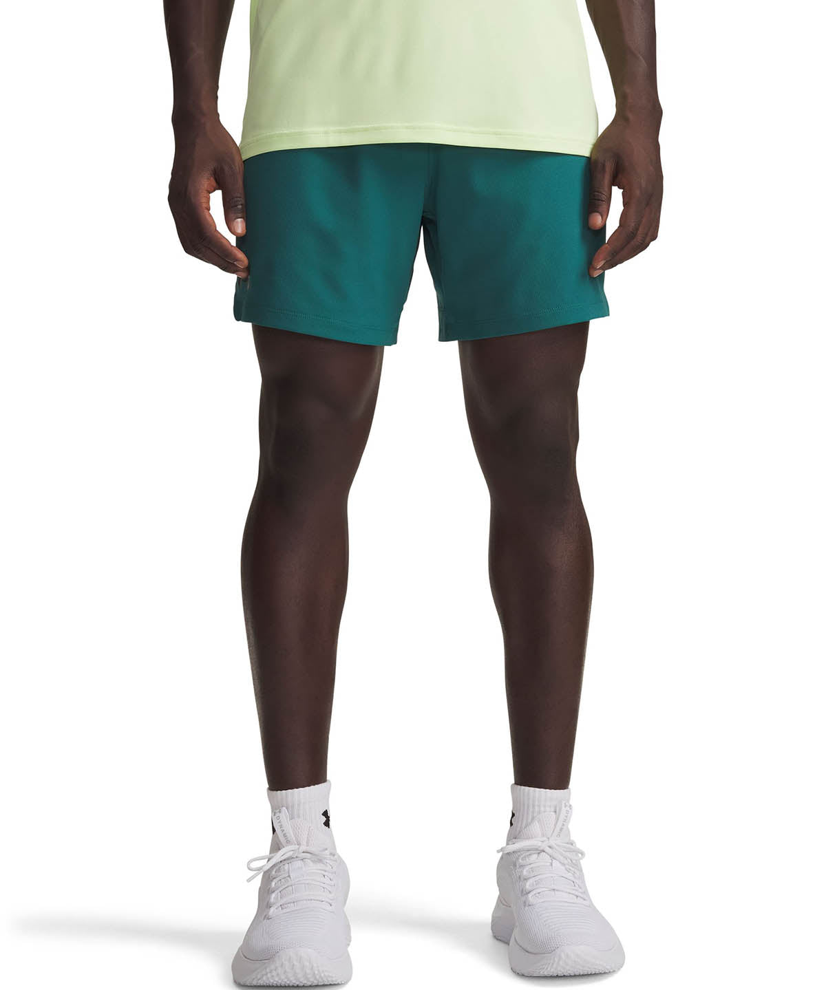 UA Vanish Woven 6" Short verde para hombre