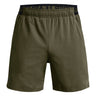 Short de entrenamiento para hombre Vanish Woven 6" verde Under Armour
