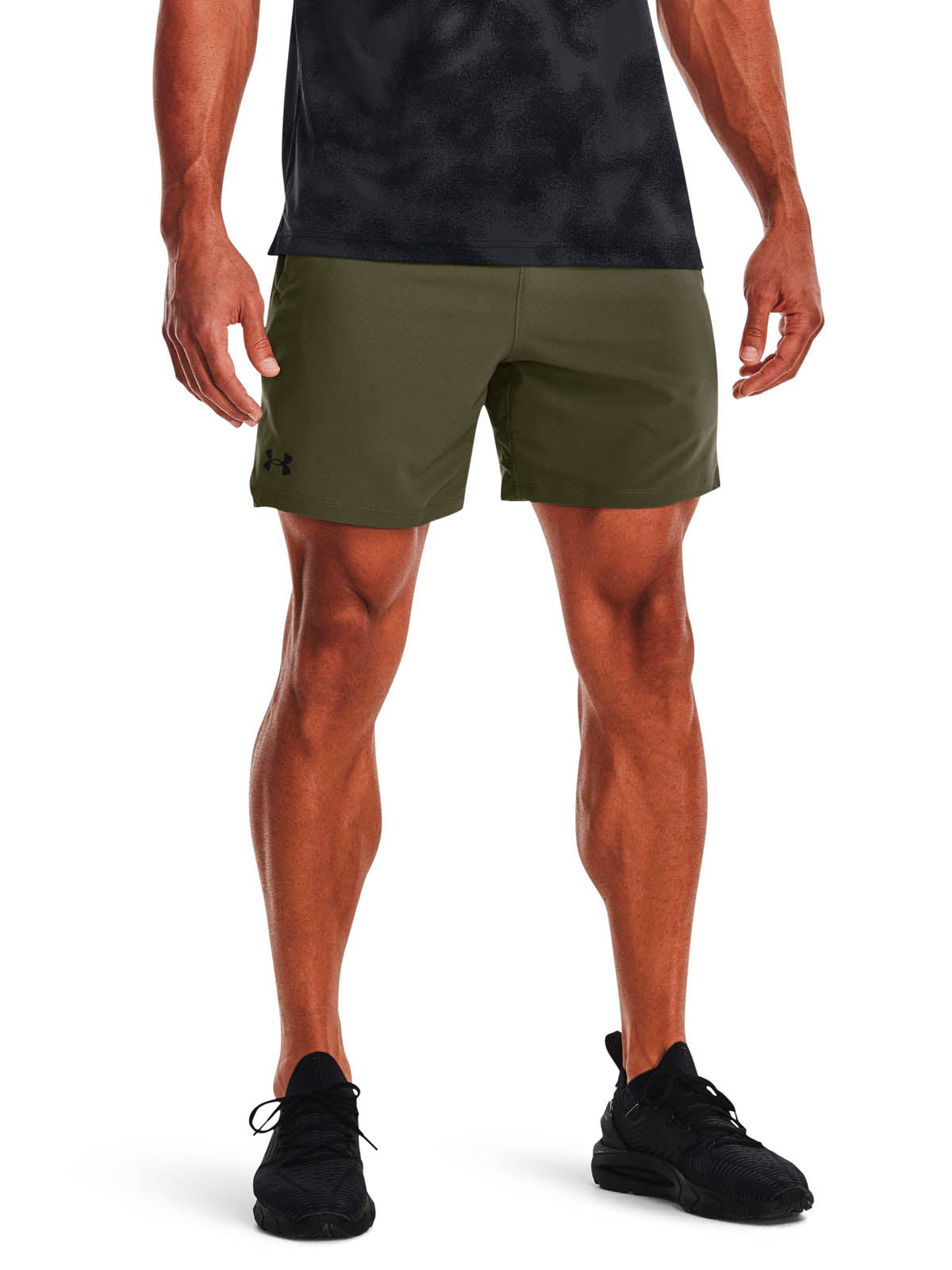 Short de entrenamiento para hombre Vanish Woven 6" verde Under Armour