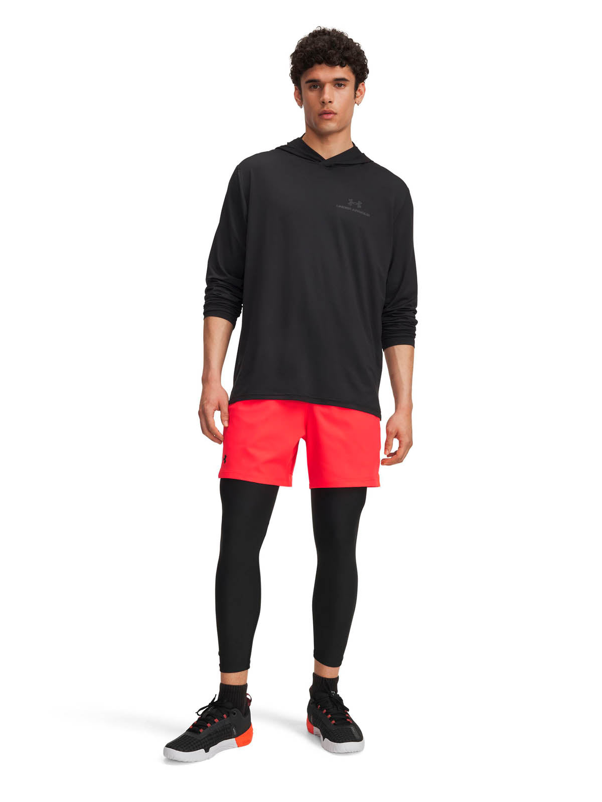 Short de entrenamiento para hombre Vanish Woven 6" rojo Under Armour