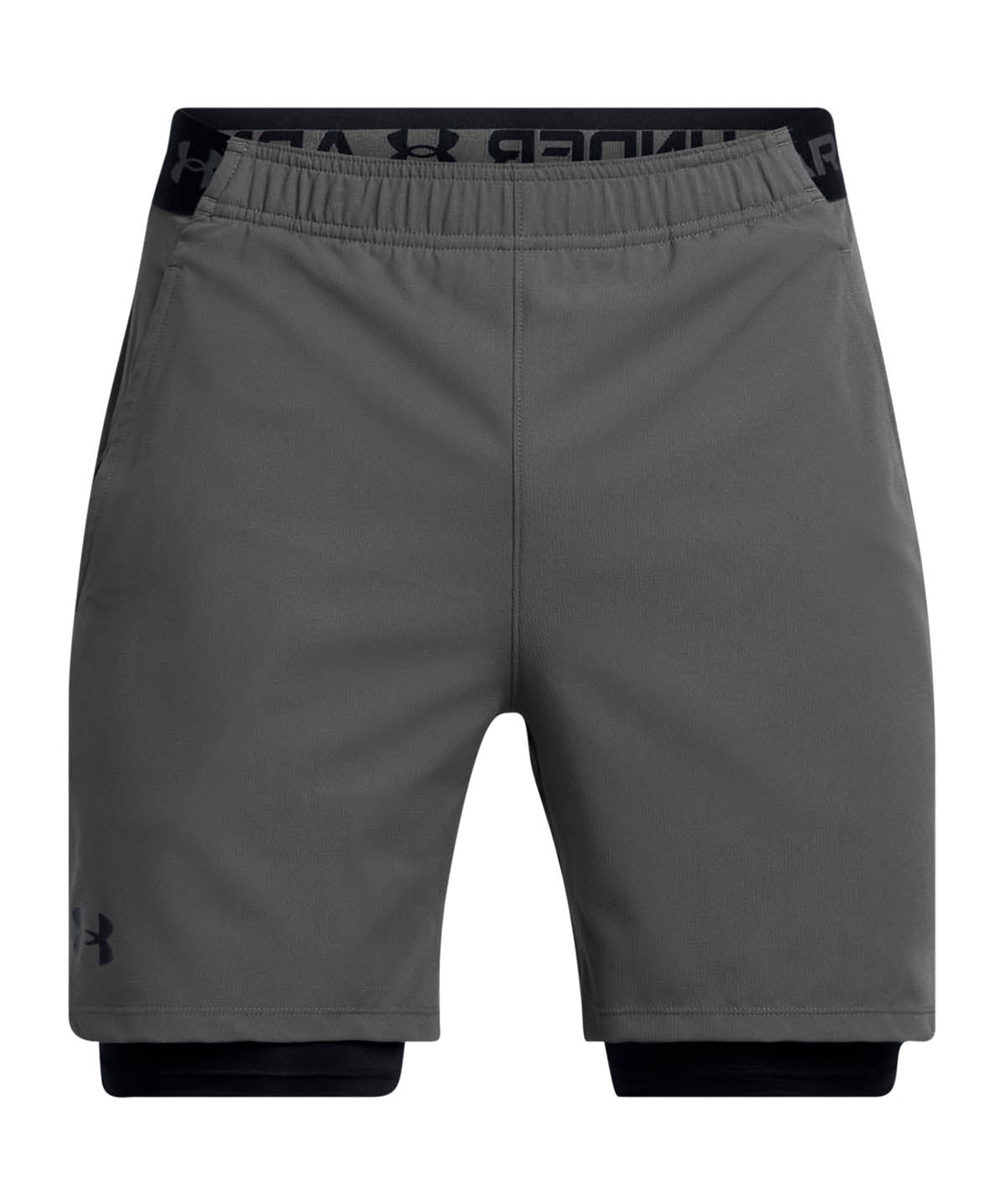 Shorts Under Armour vanish woven 2-en-1 gris para hombre