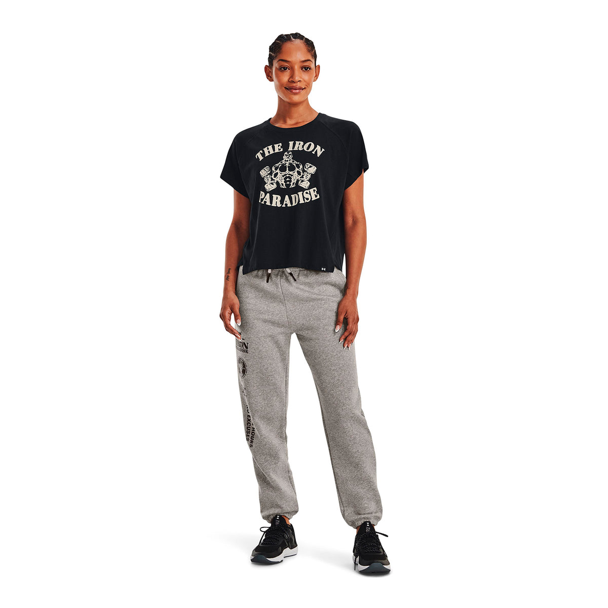 Polera Project Rock Vintage Iron para mujer
