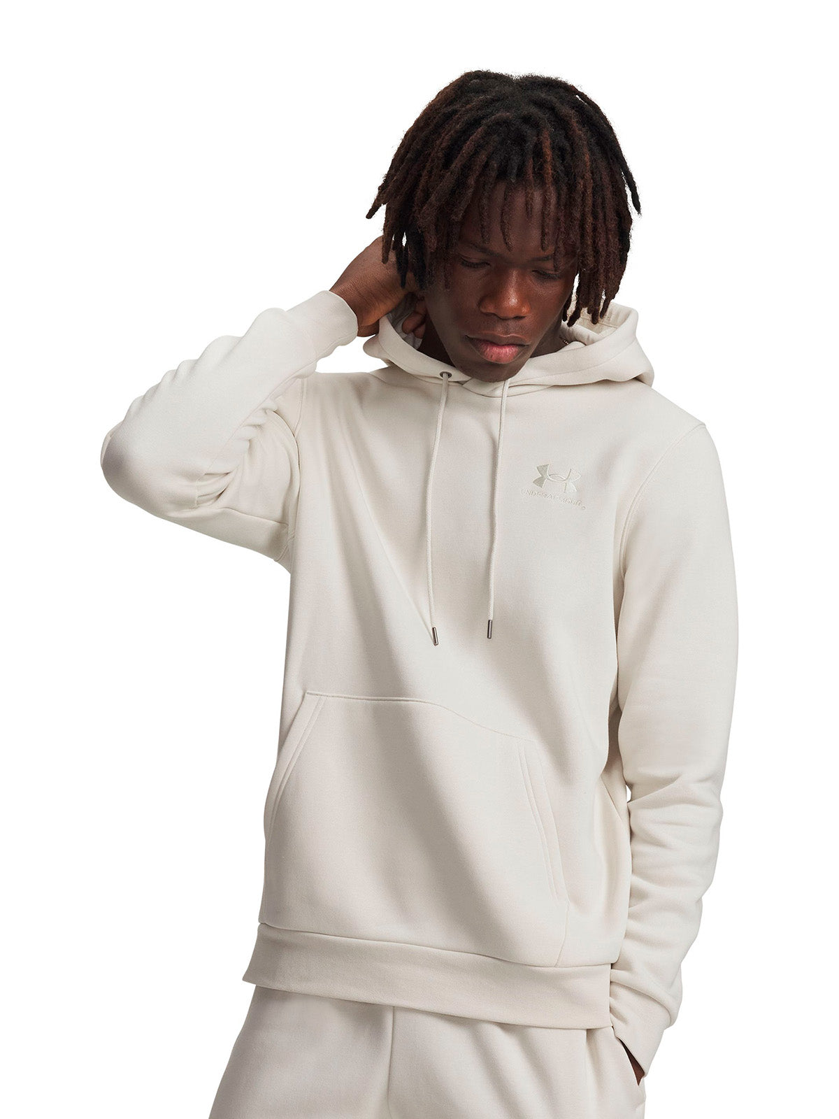 UA Icon Fleece blanco para hombre