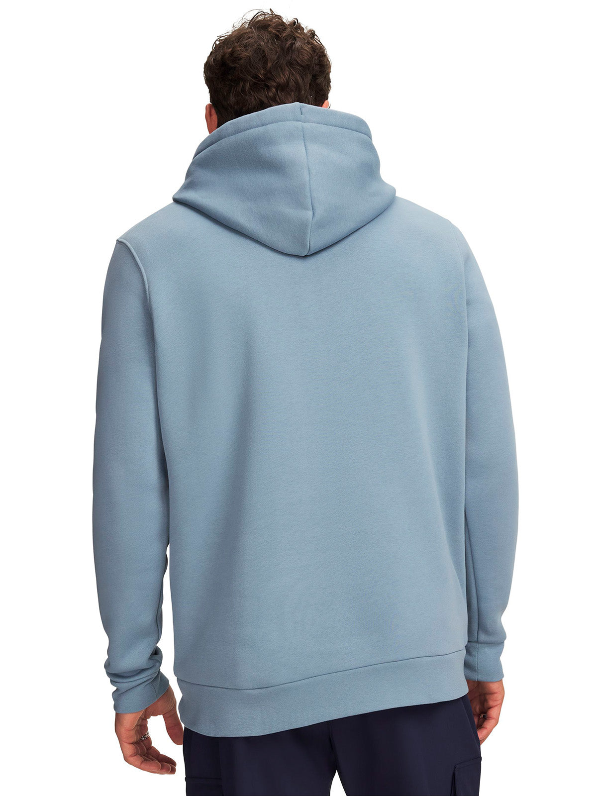 Poleron UA Icon Fleece azul para hombre