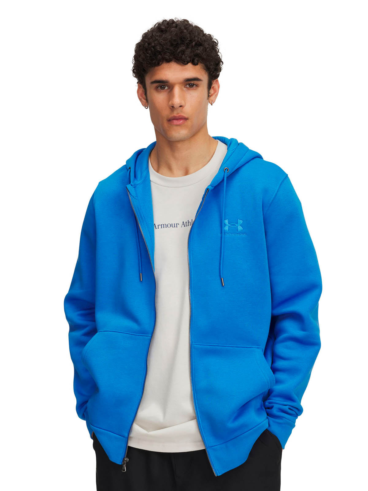 Polerón Lifestyle para Hombre Icon Fleece Azul Under Armour