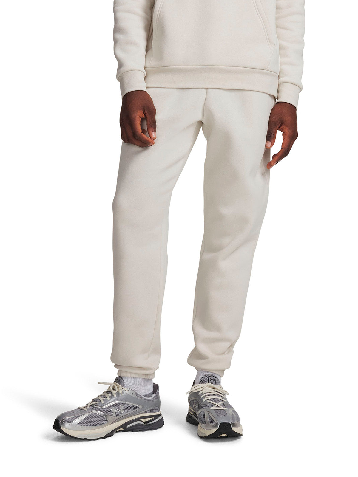 UA Icon Fleece blanco para hombre