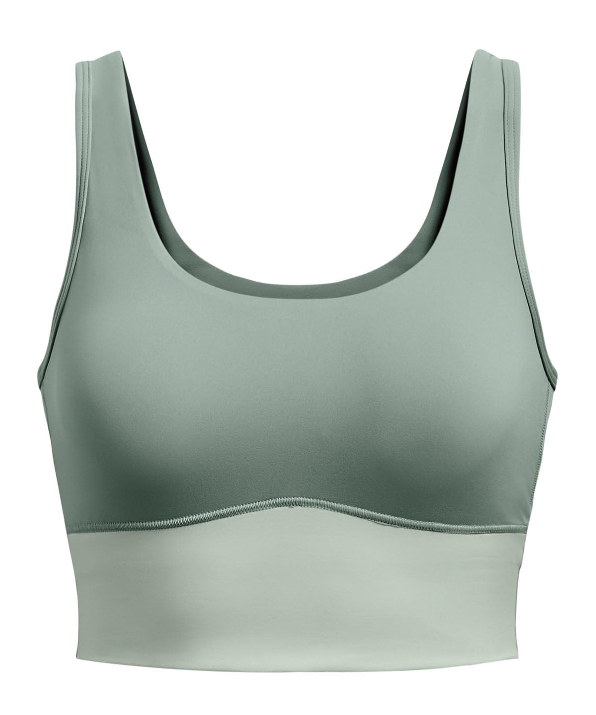 Polera sin mangas UA Meridian Fitted Crop para mujer