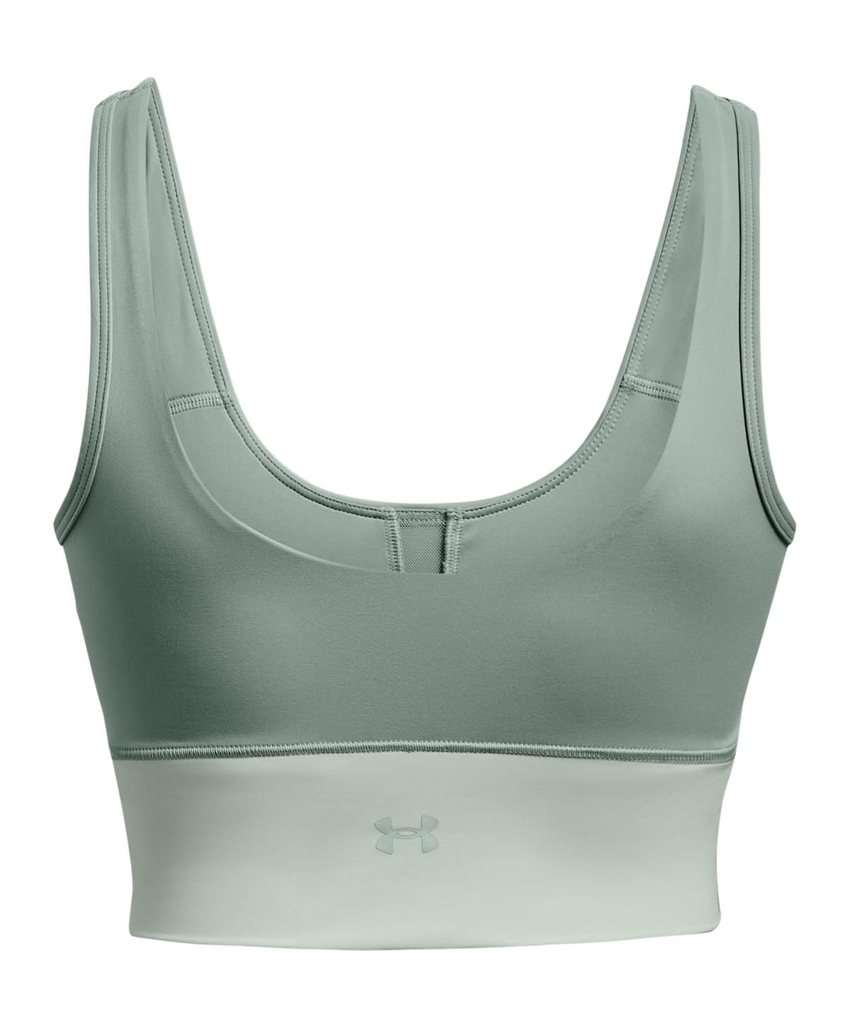 Polera sin mangas UA Meridian Fitted Crop para mujer