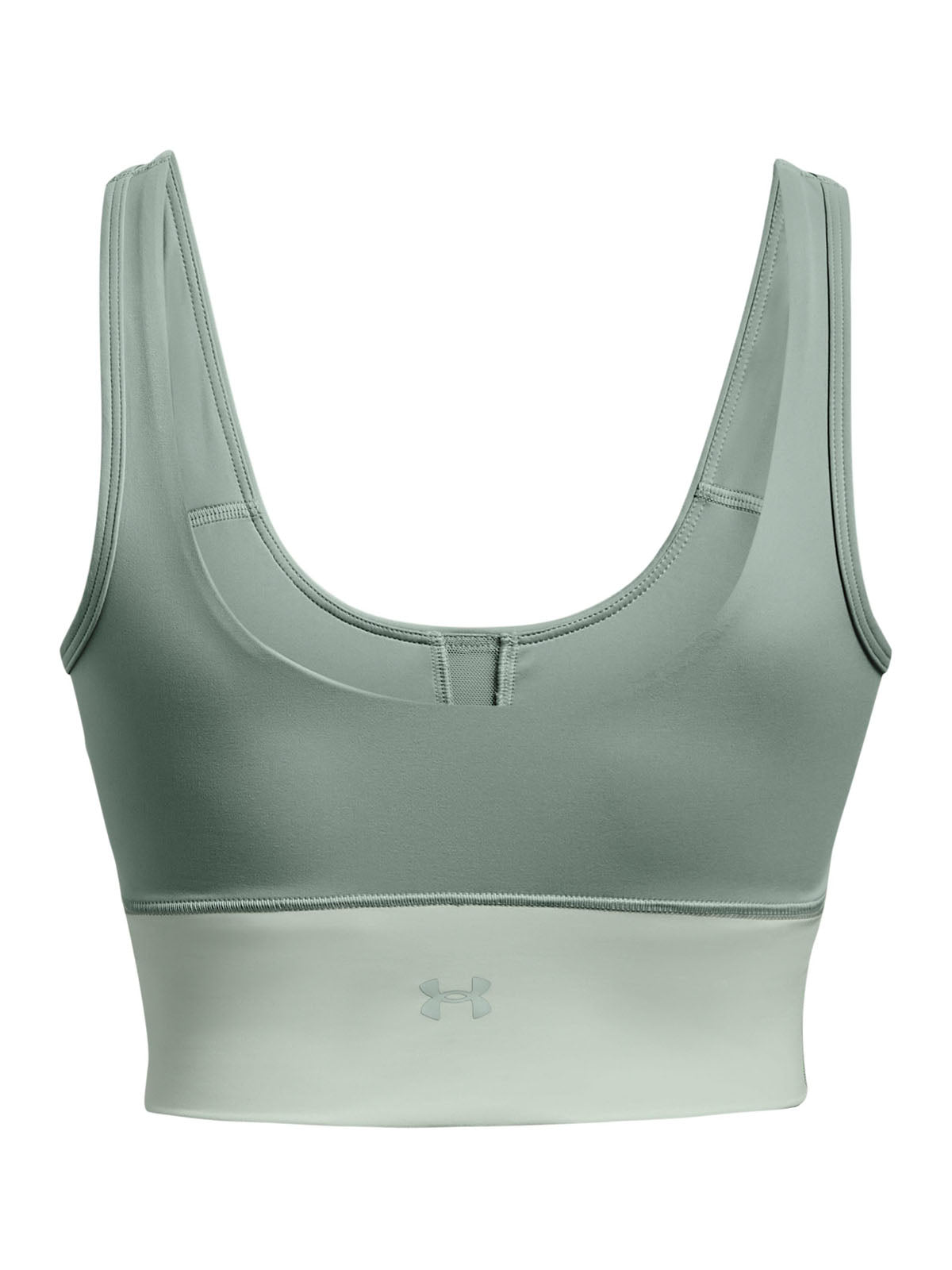 Polera sin mangas UA Meridian Fitted Crop para mujer