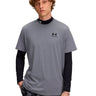 Polera Lifestyle para Hombre Logo Embroidered Heavyweight Gris Under Armour