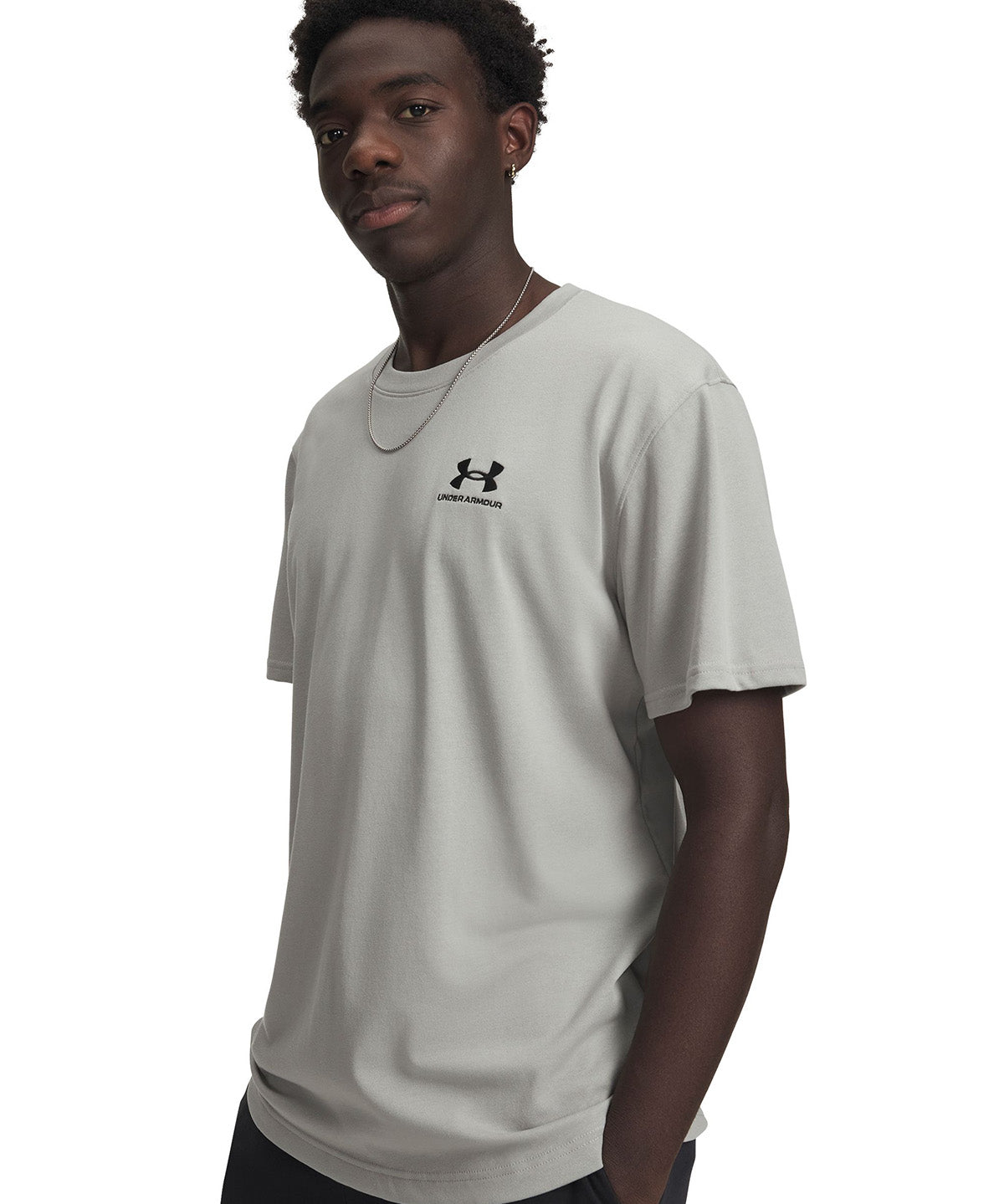 UA E24 x Tuff Crowd HW Polera Manga Corta gris para hombre