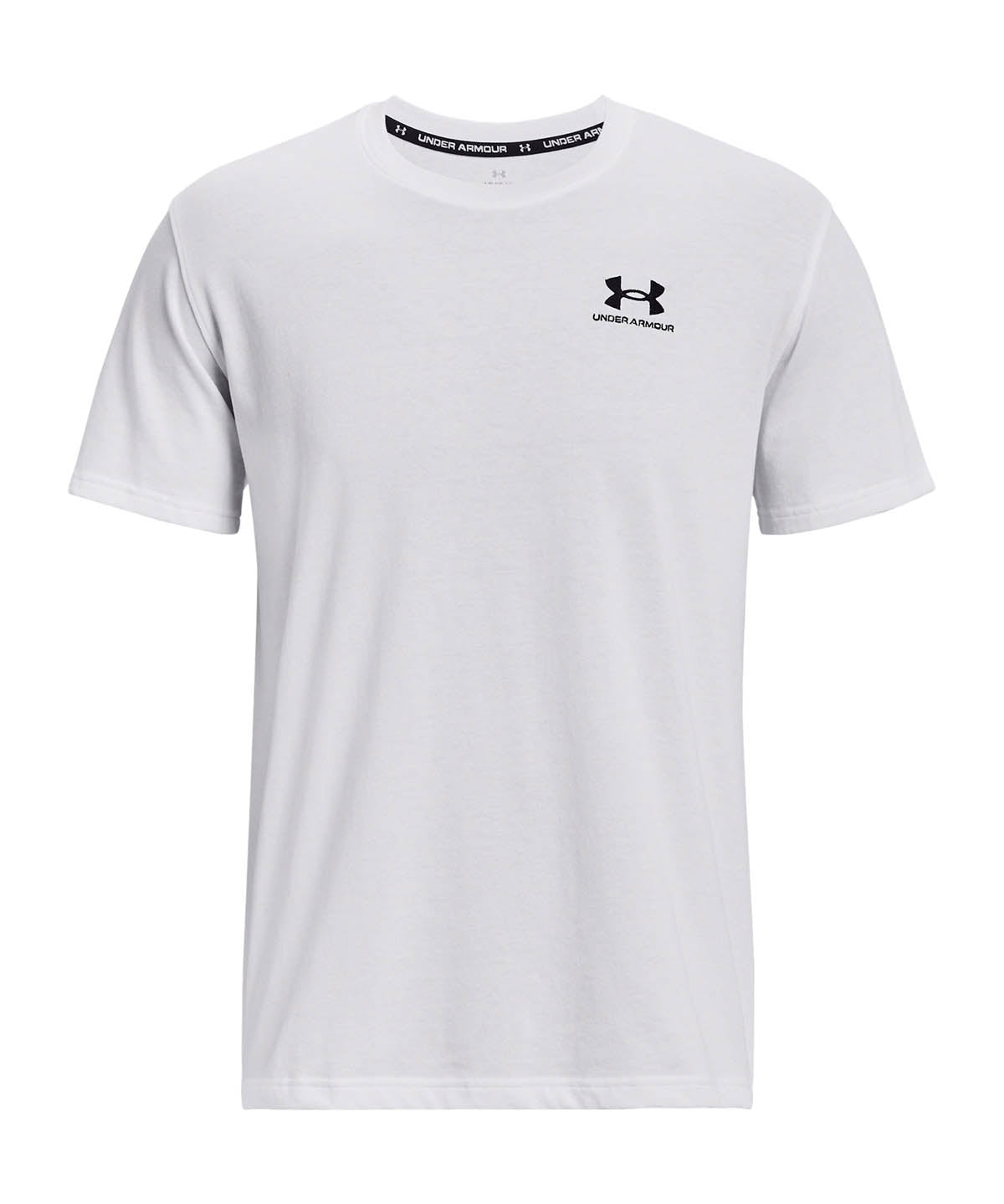 Polera Lifestyle para Hombre Logo Embroidered Heavyweight Blanco Under Armour