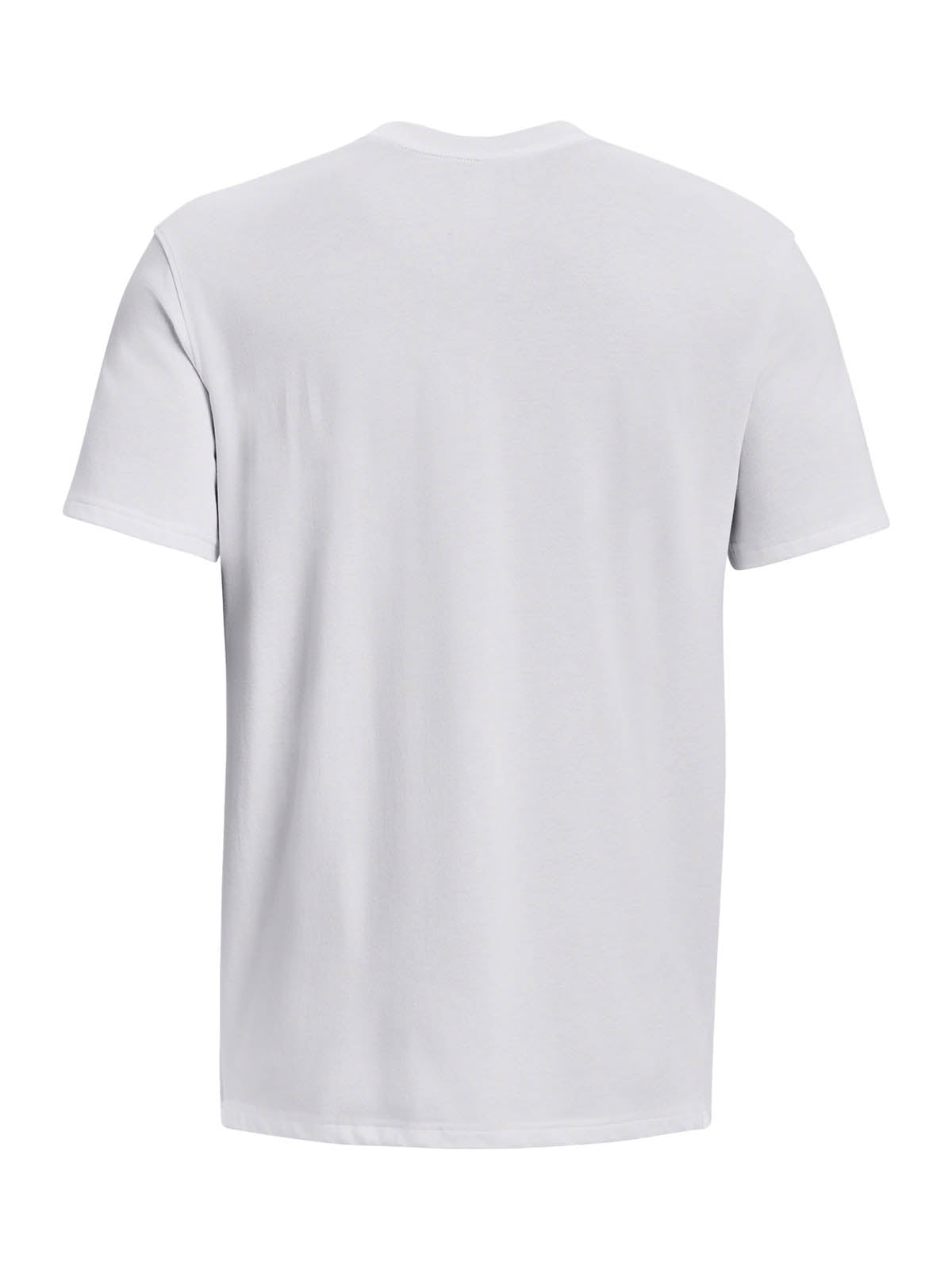 Polera Lifestyle para Hombre Logo Embroidered Heavyweight Blanco Under Armour