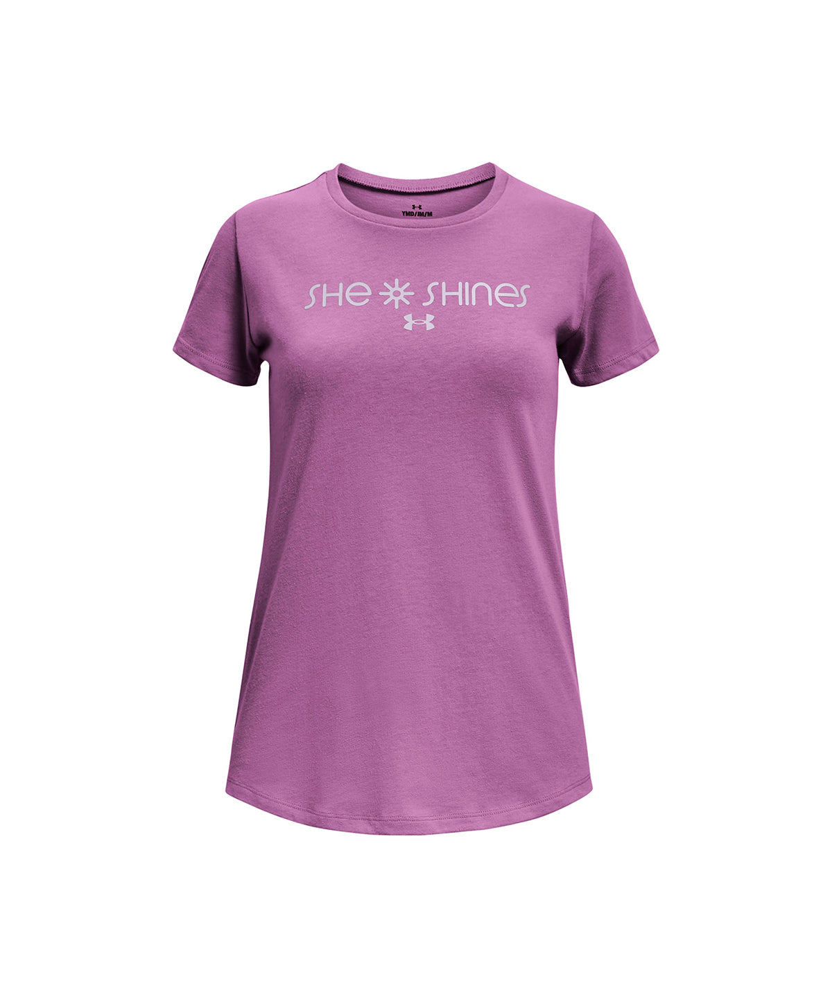 Polera manga corta She Shines Gradient para niña Under Armour