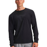 Polera manga larga de entrenamiento para hombre Project Rock Brahma Bull negra Under Armour