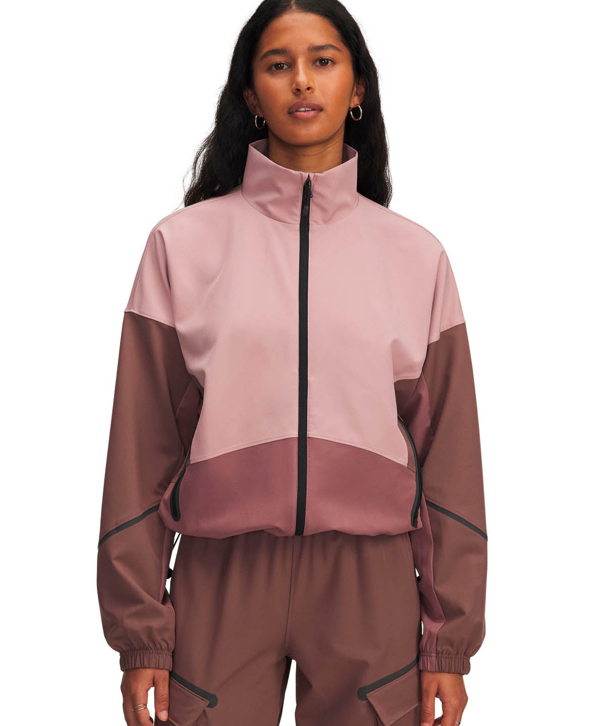 Chaqueta Lifestyle para mujer Unstoppable rosado Under Armour