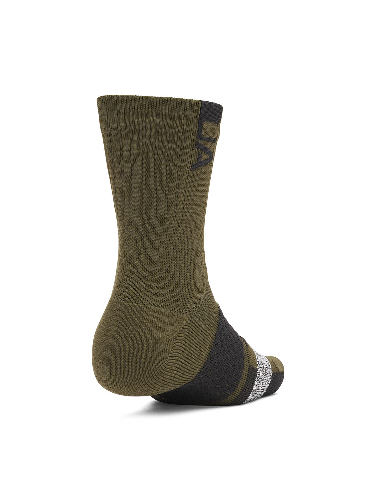 Calcetines de entrenamiento Unisex ArmourDry Playmaker Mid-Crew verde Under Armour