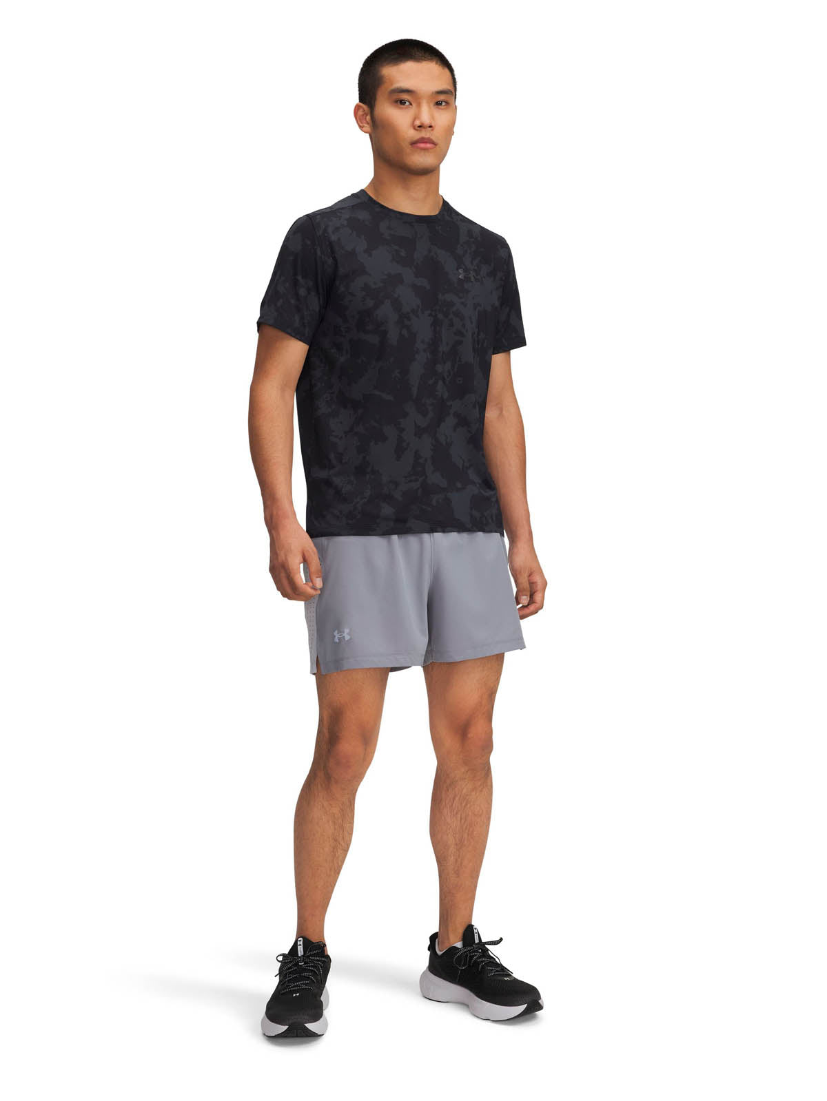 Short Running para Mujer Launch Pro 3"' Gris Under Armour