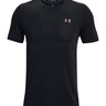 Polera manga corta de entrenamiento para hombre Vanish Elite Seamless negro Under Armour