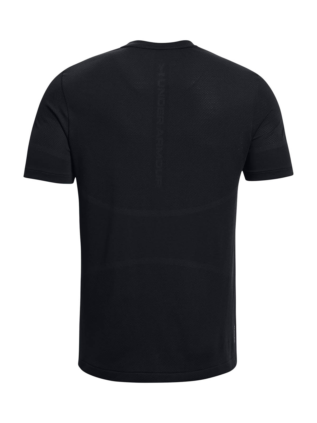 Polera manga corta de entrenamiento para hombre Vanish Elite Seamless negro Under Armour