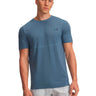 Polera manga corta de entrenamiento para hombre Vanish Elite Seamless Azul Under Armour