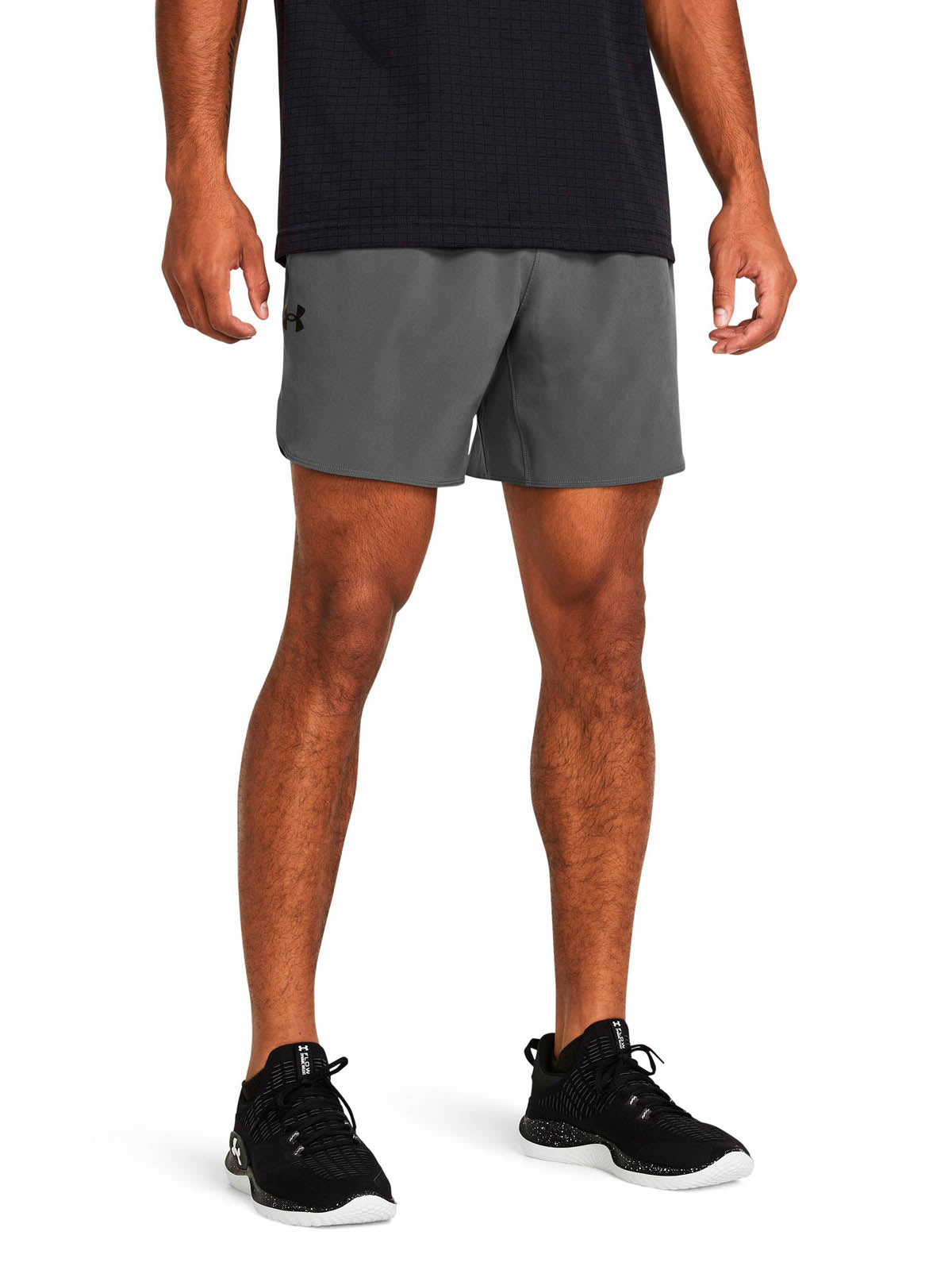 Shorts Under Armour vanish elite 2-en-1 gris para hombre