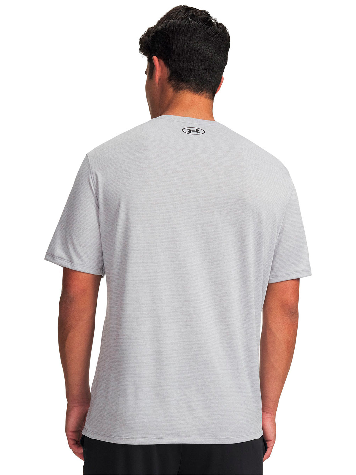 Polera manga corta UA Tech Vent gris para hombre
