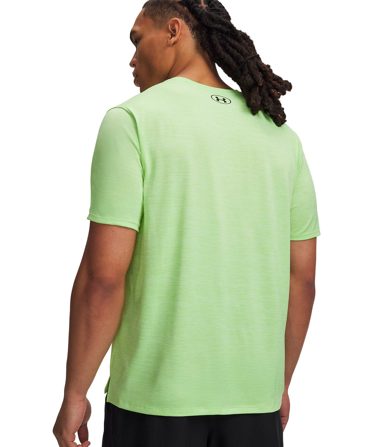 Polera manga corta UA Tech Vent verde para hombre