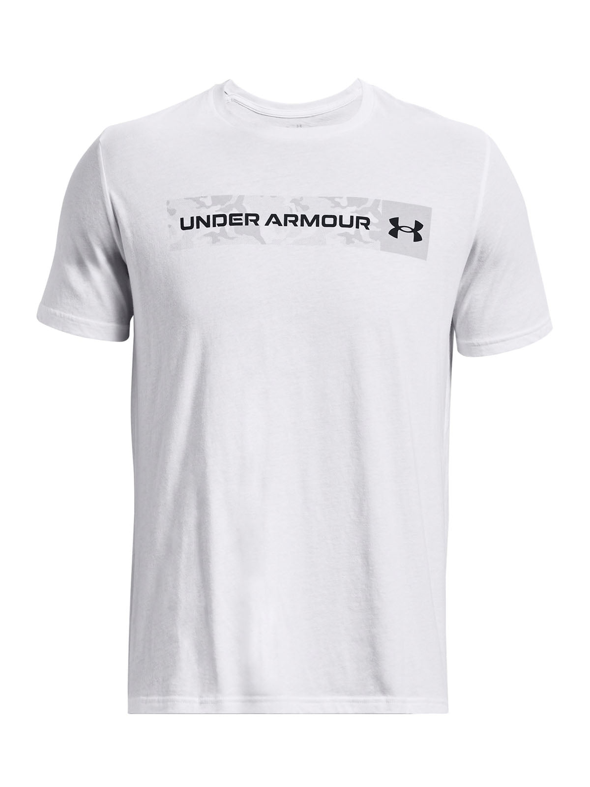 Polera manga corta Camo Chest Stripe para hombre Under Armour
