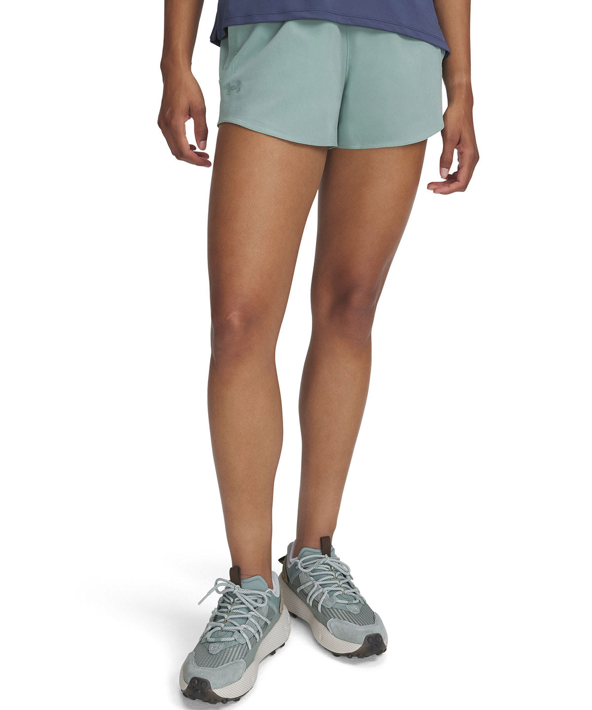 Shorts Under Armour vanish verde para mujer
