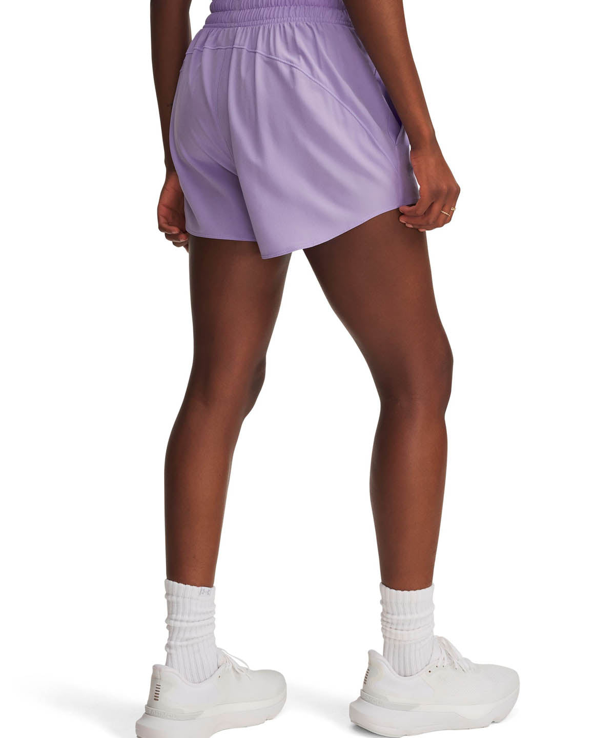 Short de entrenamiento para mujer Vanish 3" morado Under Armour