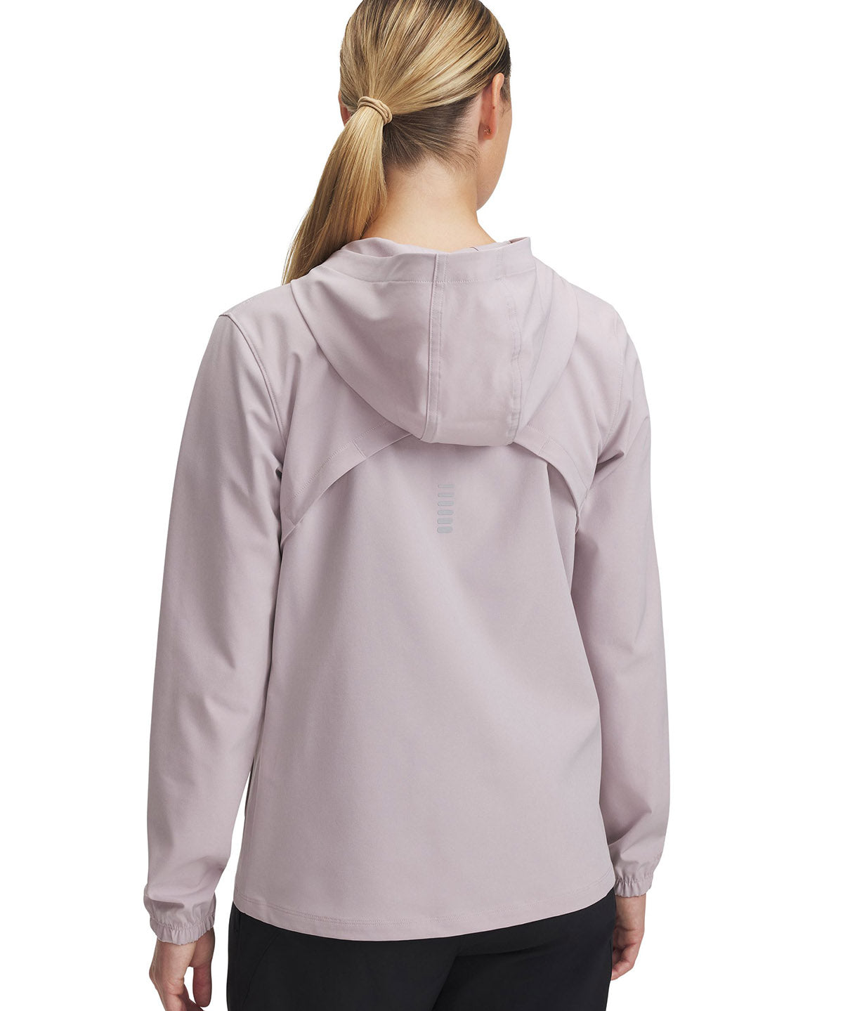 Chaqueta Under Armour outrun the storm gris para mujer