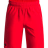 Short de entrenamiento para niño Woven rojo Under Armour