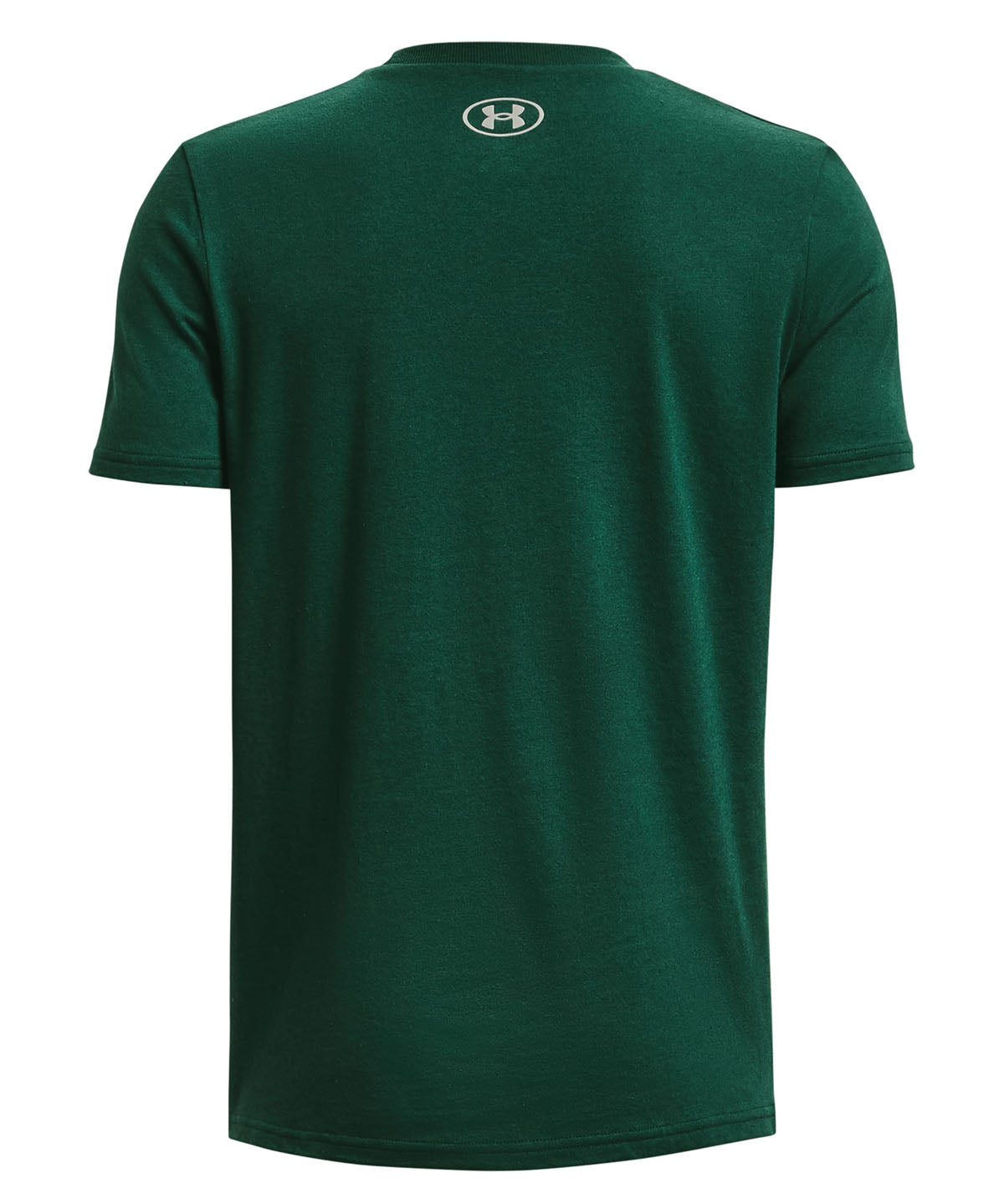 Polera manga corta UA Box Logo Camo para niño