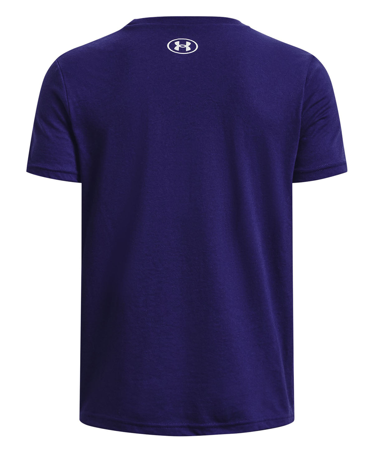 Polera manga corta UA Box Logo Camo para niño