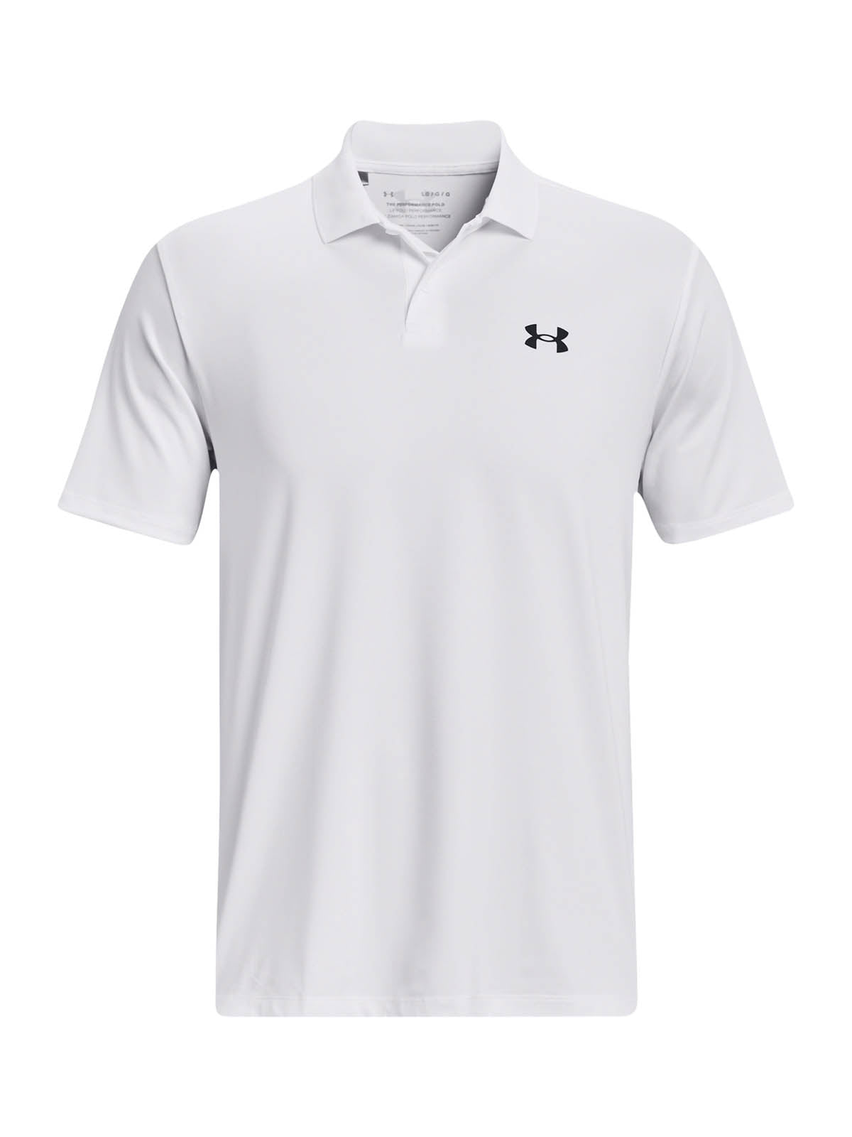Polera manga corta de Golf para hombre Matchplay blanco Under Armour.
