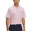 Polera manga corta Under Armour matchplay rosado para hombre