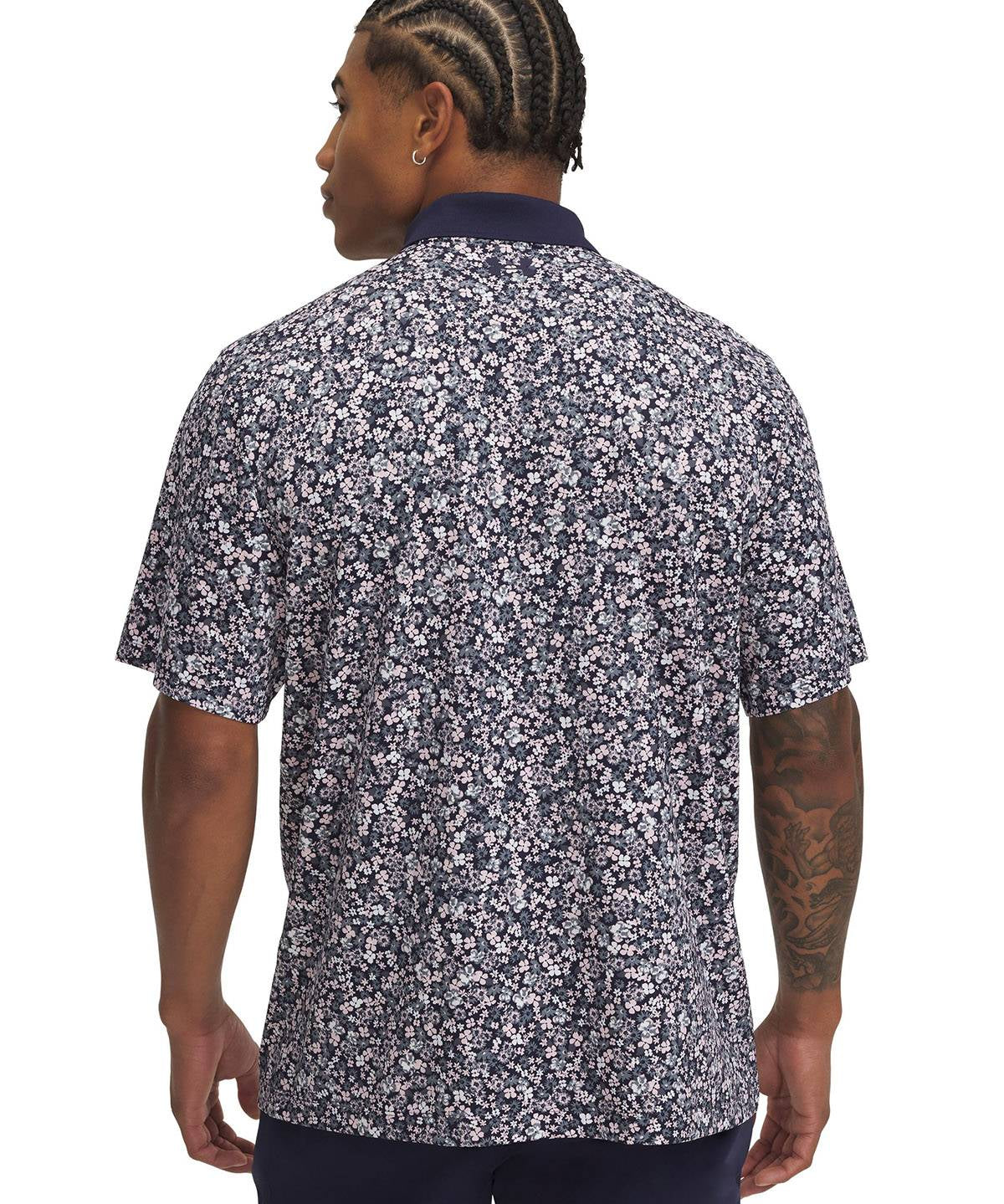 Polo manga corta Under Armour matchplay azul marino para hombre