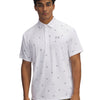 Polo manga corta Under Armour playoff 3.0 blanco para hombre