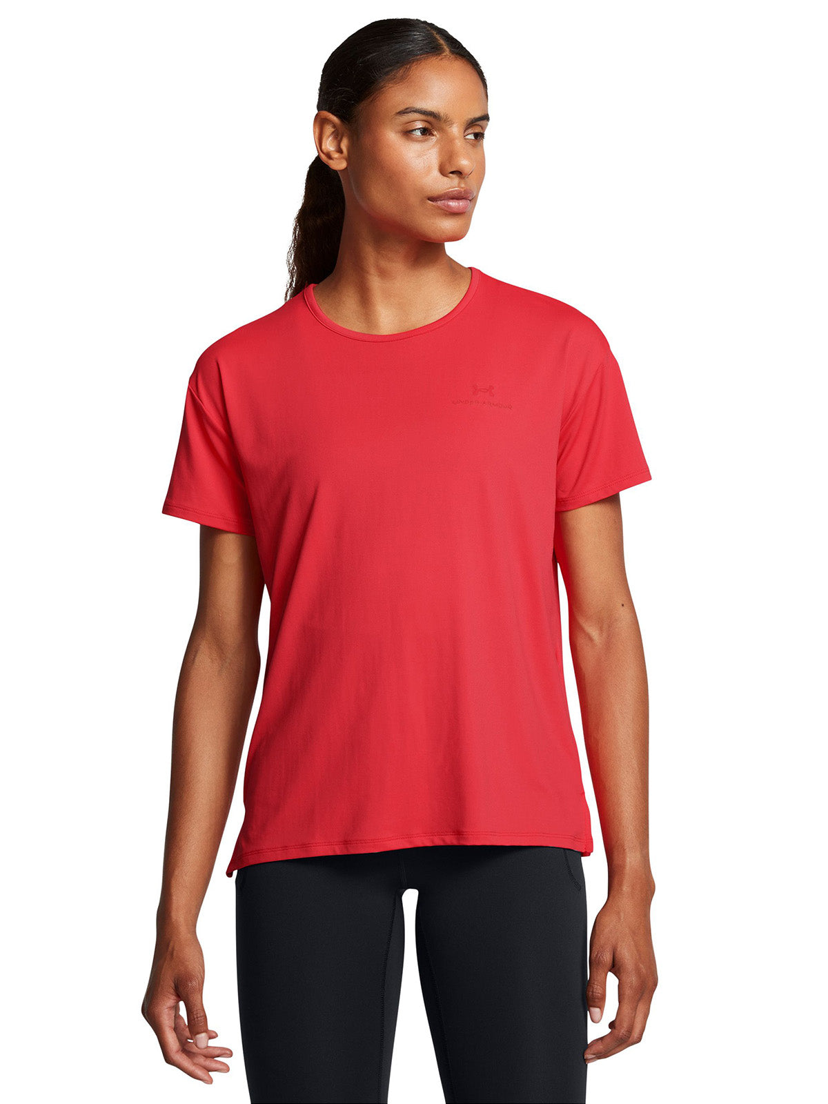 Polera manga corta UA Vanish Energy para mujer