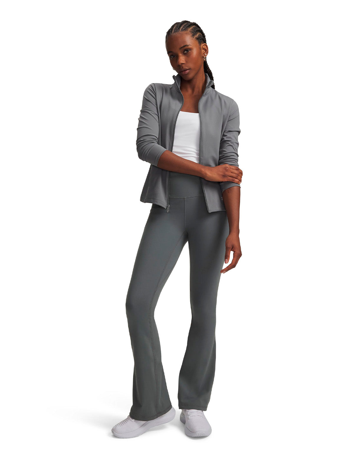 UA Motion Flare verde para mujer