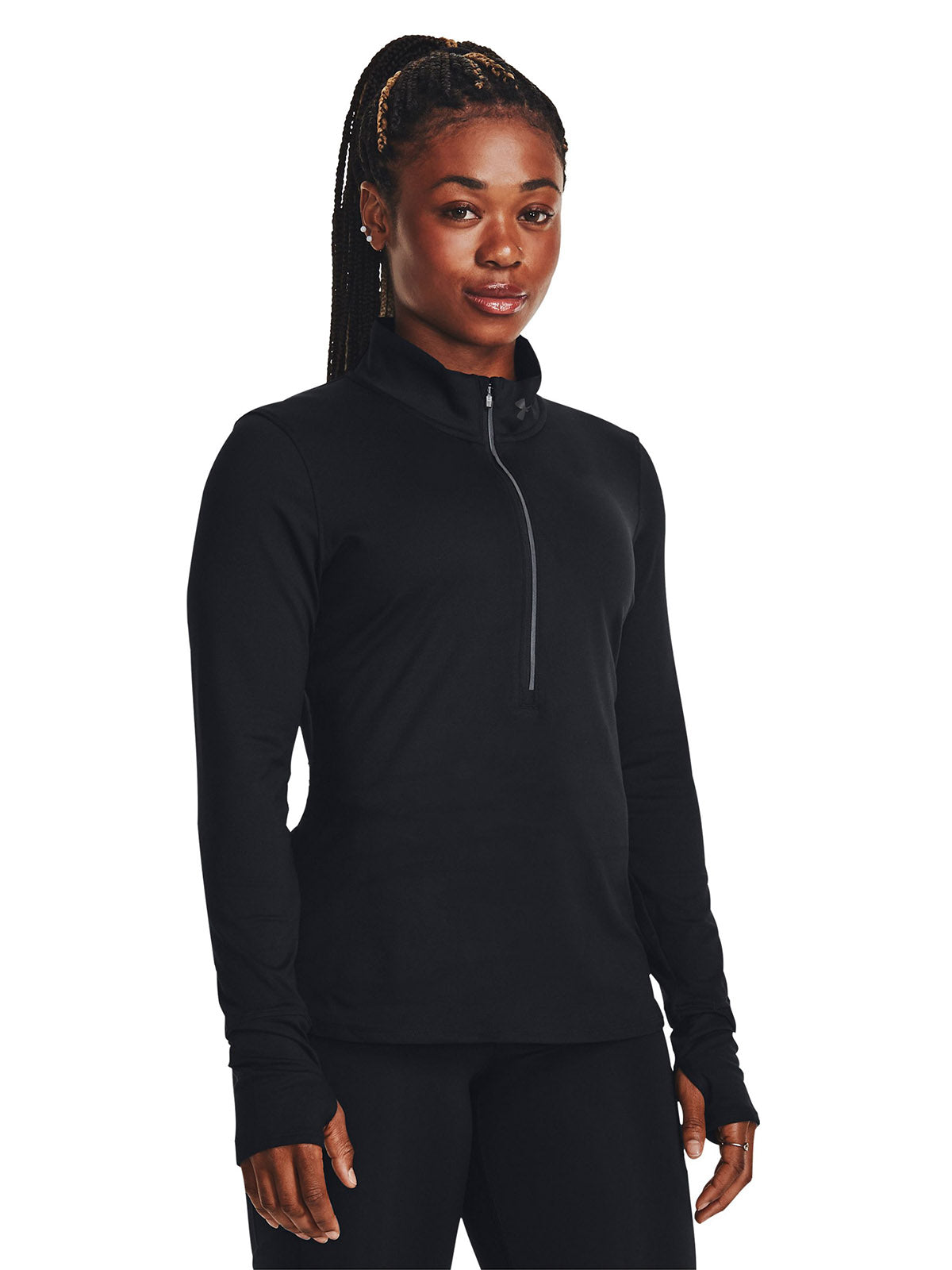 Polerón UA half zip para mujer