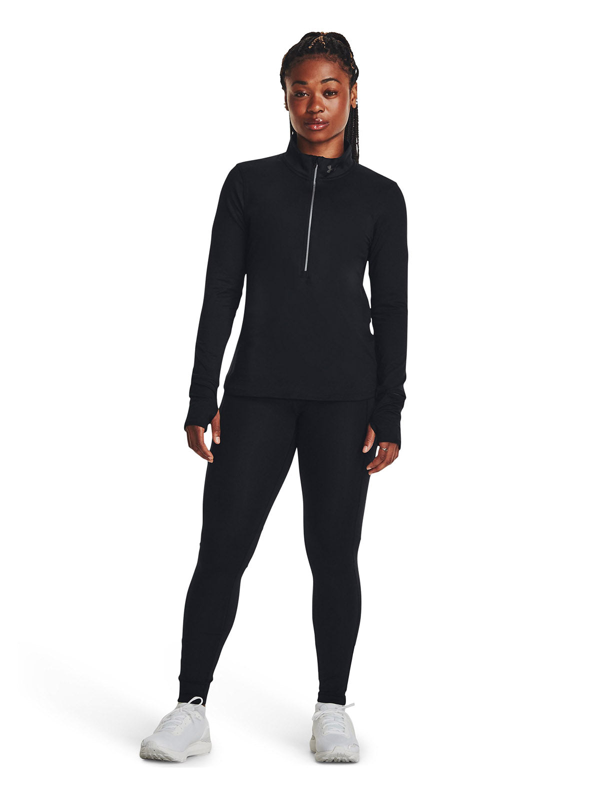 Polerón UA half zip para mujer