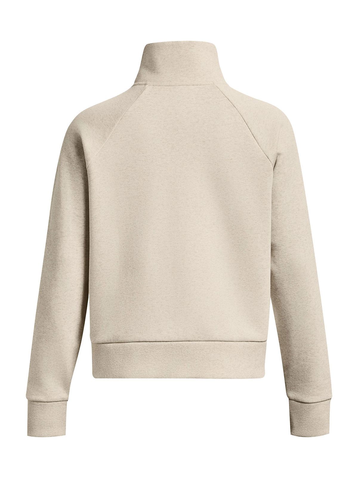 Polerón mujer Under Armour Rival fleece ½ cierre café